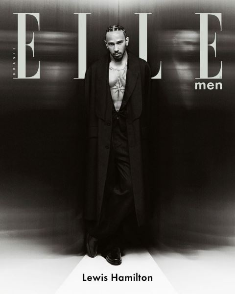 Льюис Хэмилтон появился на обложке модного журнала Elle Men. Фото